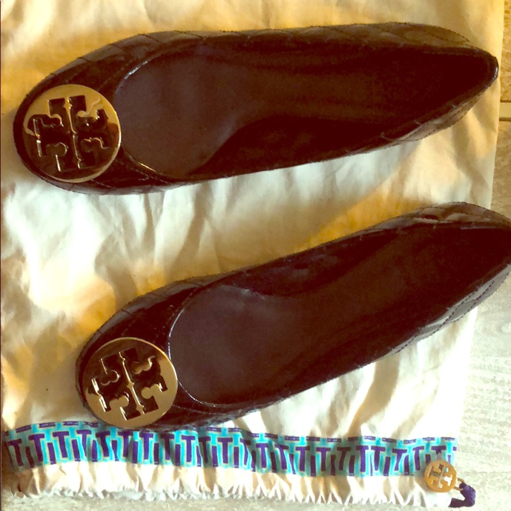Tory Burch quilted flats